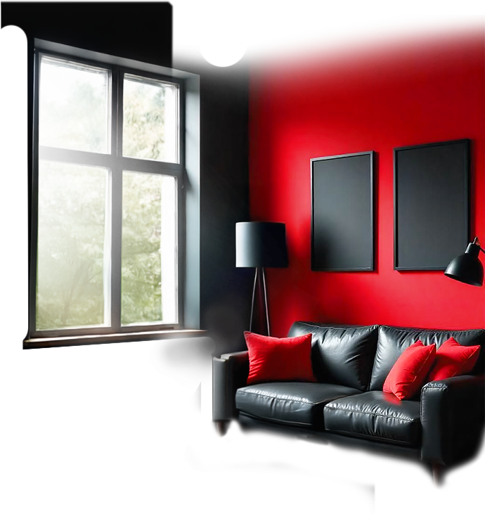 Living room with HITEK residential window film