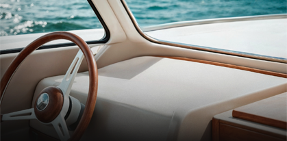 Boat interior protected with HITEK ceramic coating