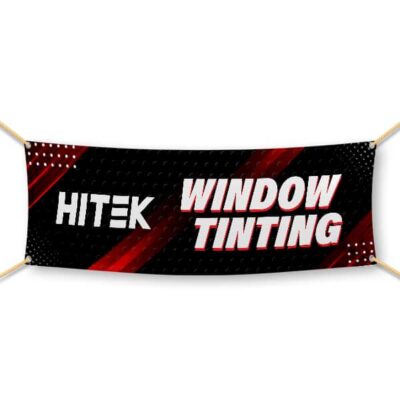 Streak hitek banner window tinting business