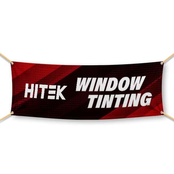 Pass Over hitek banner window tinting business
