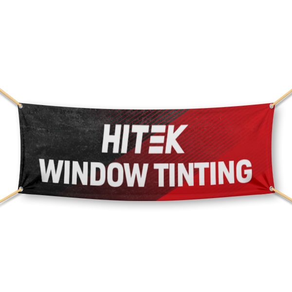 The Changeover window tinting banner