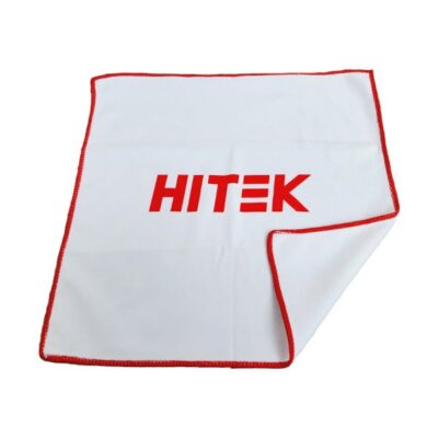 white microfiber towel