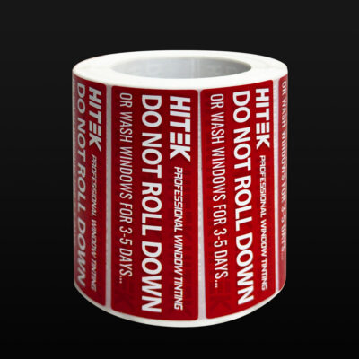 Do not Roll Down Stickers