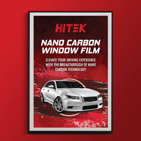 nano carbon window film poster
