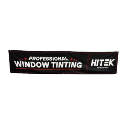 Professional Window Tinting - 2.5ft x 12ft Flag